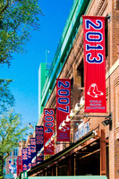 Boston Red Sox Championship Banners at Fenway Park