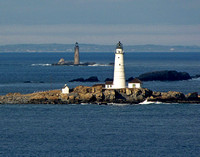Graves and Boston Lighthouses