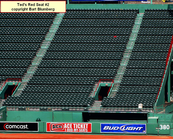 Fenway Park's Right Field Bleachers #2 (For display only.)