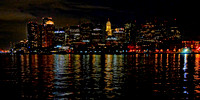 Boston Night Skyline (4x8)
