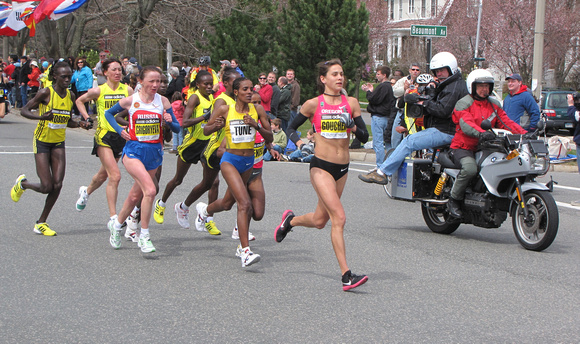 Boston Marathon Leaders